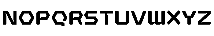 Hexaframe Bold Font UPPERCASE