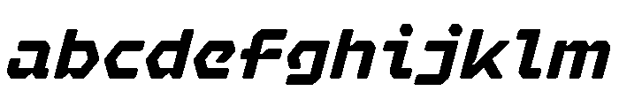 Hexaframe Extra Bold Oblique FONT