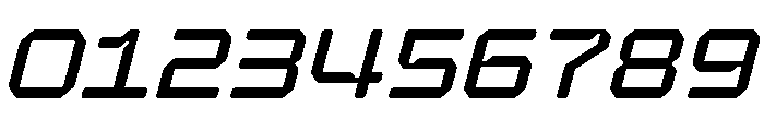 Hexaframe Extra Light Oblique Font OTHER CHARS