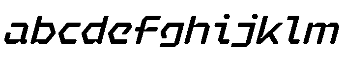 Hexaframe Extra Light Oblique FONT