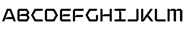 Hexaframe Extra Light Font UPPERCASE