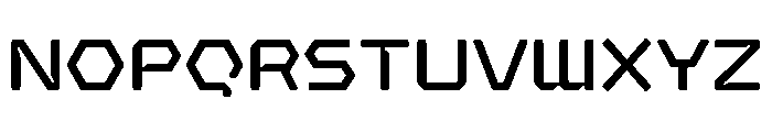 Hexaframe Extra Light Font UPPERCASE
