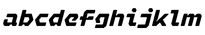 Hexaframe Heavy Oblique FONT