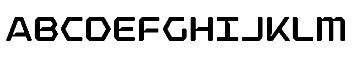 Hexaframe Light Font UPPERCASE