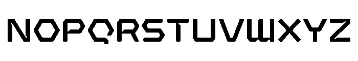 Hexaframe Light Font UPPERCASE