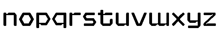 Hexaframe Thin Font LOWERCASE