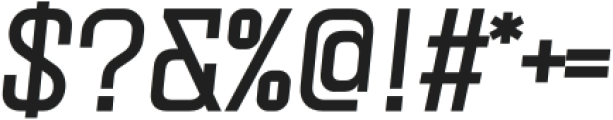 HF Gipbay Bold Italic otf (700) Font OTHER CHARS