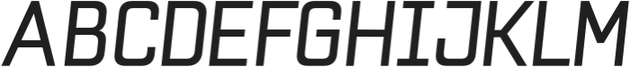 HF Gipbay Bold Italic otf (700) Font UPPERCASE