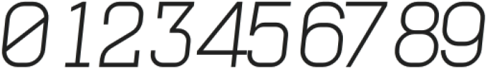 HF Gipbay Italic otf (400) Font OTHER CHARS