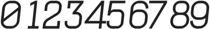HF Gipbay Medium Italic otf (500) Font OTHER CHARS
