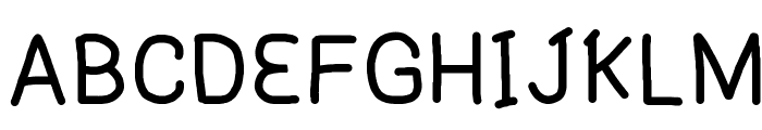 HF003 Font UPPERCASE