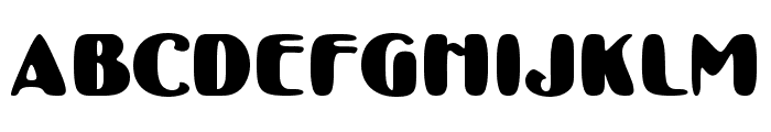 HFBonBon Font UPPERCASE
