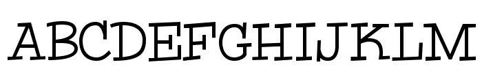 HFF Fourth Rock Font UPPERCASE