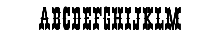 HFF Young Wanna Plain Font UPPERCASE