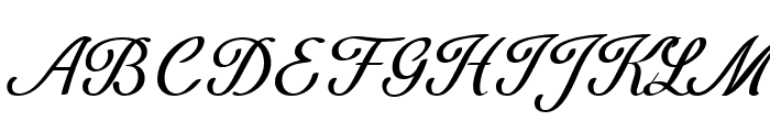 HFPoet Font UPPERCASE