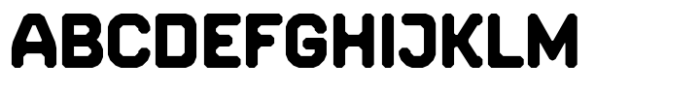 HF Lorflo Regular Font UPPERCASE