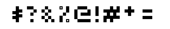 hgjb Regular Font OTHER CHARS