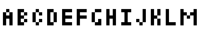 hgjb Regular Font UPPERCASE