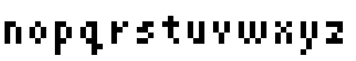 hgjb Regular Font LOWERCASE