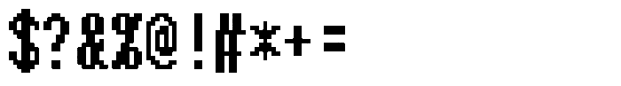 HG Dot Gothic B HGDot Gothic B16-15 Font OTHER CHARS
