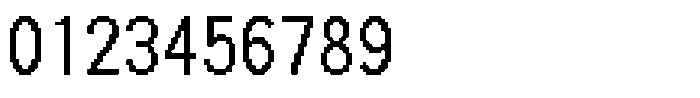 HG Dot Gothic B HGDot Gothic B24-23 Font OTHER CHARS
