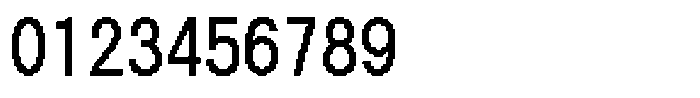 HG Dot Gothic B HGDot Gothic B32-30 Font OTHER CHARS