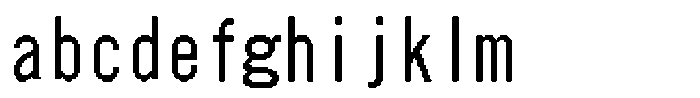 HG Dot Gothic B HGDot Gothic B36-36 FONT