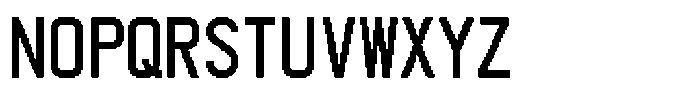 HG Dot Gothic B HGDot Gothic B40-40 Font UPPERCASE