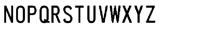 HG Dot Gothic B HGDot Gothic B56-54 Font UPPERCASE