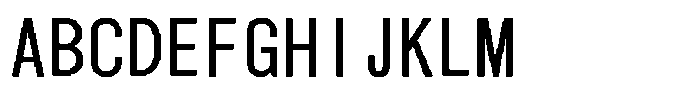 HG Dot Gothic B HGDot Gothic B64-60 Font UPPERCASE