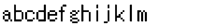HG Dot Gothic M M12-11 FONT