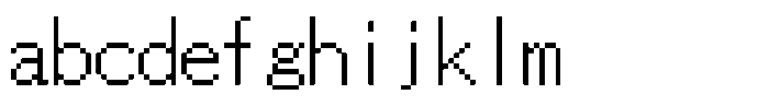 HG Dot Gothic M M16-15 FONT