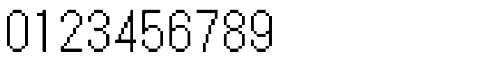 HG Dot Gothic M M18-17 Font OTHER CHARS