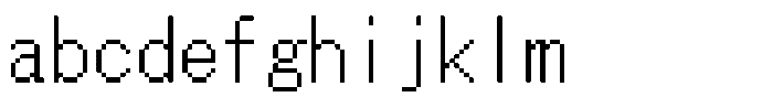 HG Dot Gothic M M18-17 FONT