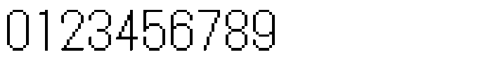 HG Dot Gothic M M20-18 Font OTHER CHARS