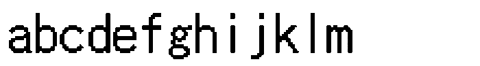 HG Dot Gothic M M24-24 FONT
