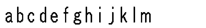 HG Dot Gothic M M32-30 FONT