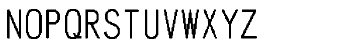 HG Dot Gothic M M48-46 Font UPPERCASE