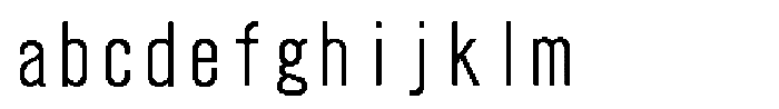 HG Dot Gothic M M48-46 FONT