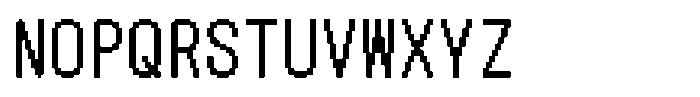 HG Dot Maru Gothic B HGDot Maru Gothic B24-22 Regular Font UPPERCASE