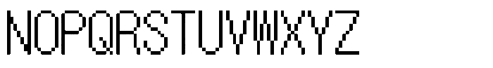 HG Dot Maru Gothic M HGDot Maru Gothic M16-15 Regular Font UPPERCASE