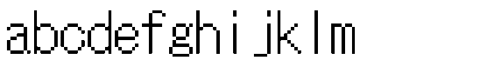 HG Dot Maru Gothic M HGDot Maru Gothic M16-15 Regular FONT