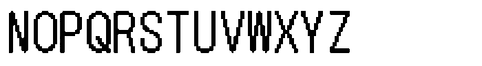 HG Dot Maru Gothic M HGDot Maru Gothic M24-23 Regular Font UPPERCASE