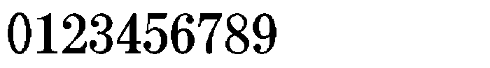 HG Dot Mincho B HGDot Mincho B56-54 Regular Font OTHER CHARS