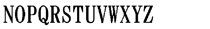HG Dot Mincho B HGDot Mincho B56-54 Regular Font UPPERCASE