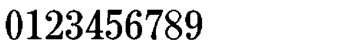 HG Dot Mincho B Regular Font OTHER CHARS