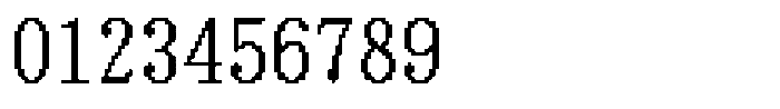 HG Dot Mincho M HGDot Mincho M24-23 Regular Font OTHER CHARS