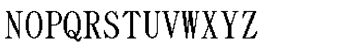 HG Dot Mincho M HGDot Mincho M36-35 Regular Font UPPERCASE