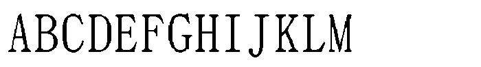 HG Dot Mincho M HGDot Mincho M64-60 Regular Font UPPERCASE