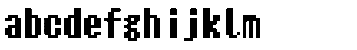 HG Dot New Gothic B HGDot New Gothic B12-11 Regular FONT